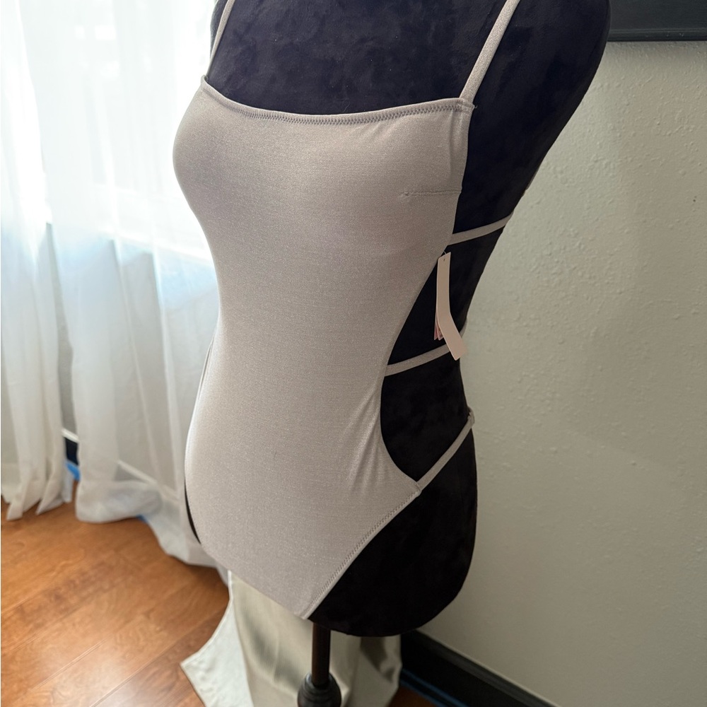 NWT Victoria's Secret Silver Swimsuit Size M